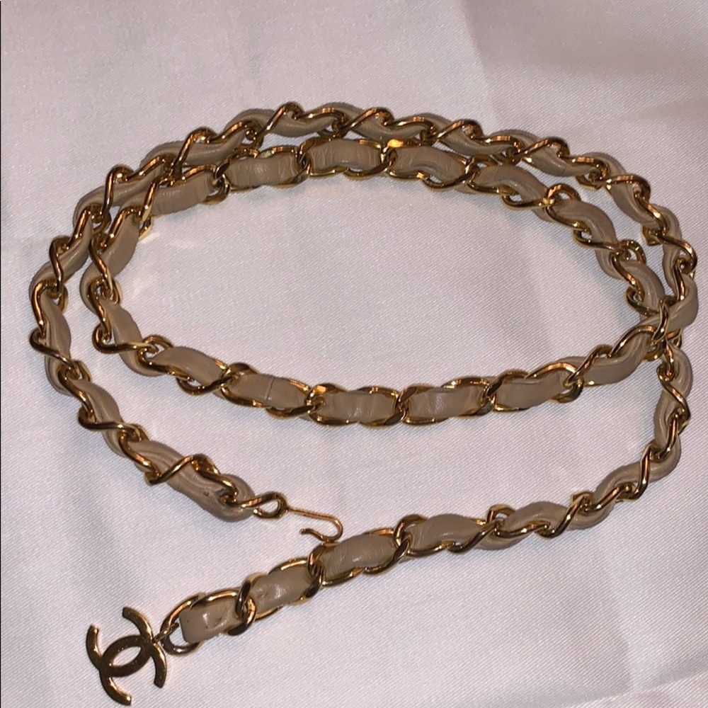 Authentic Vintage Chanel Chain belt